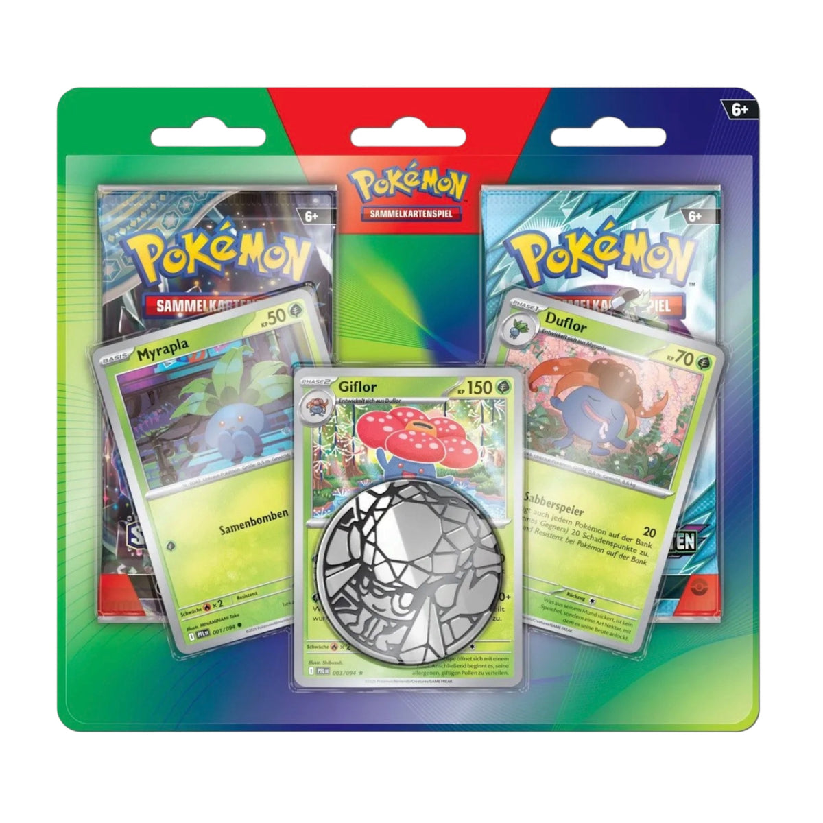 Pokemon - Enhanced 2-Pack Giflor - Blister (Deutsch)